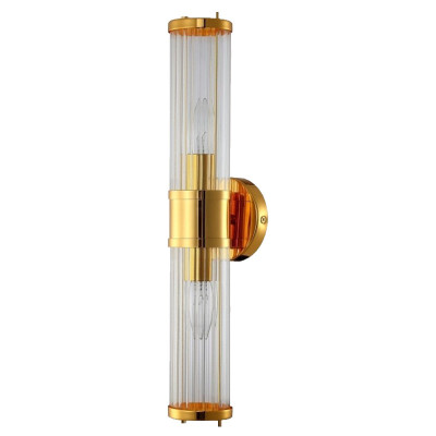 Бра Glass TUBE gold