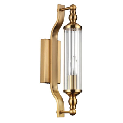 Бра Glass TUBE Бронзовое