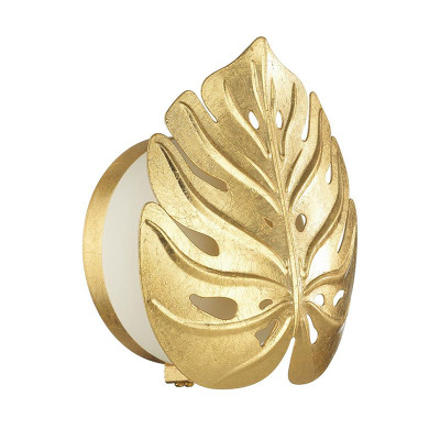 Бра Gold Monstera Leaf