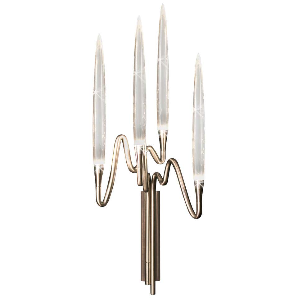 Бра Golden candle 3 Wall Sconce 4 лампы