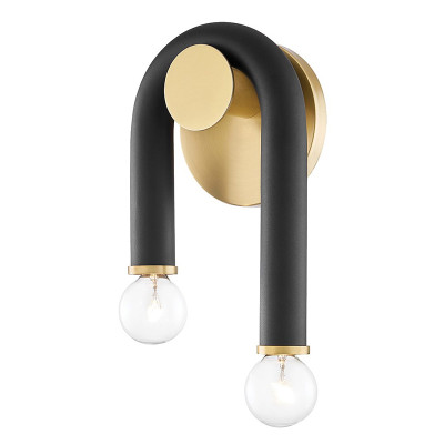 Бра Paulson floppy wall sconce gold