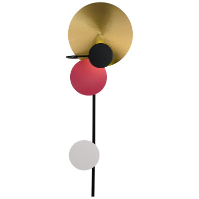 Бра PLANET LAMP METTE SCHELDE red