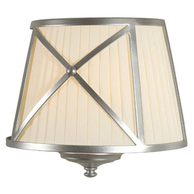 Бра Provence Lampshade Light Silver Wall Lamp