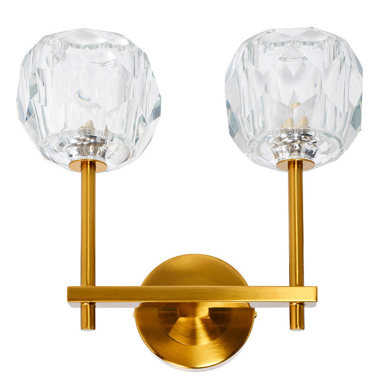 Бра Boule de Cristal Double Wall Lamp Gold