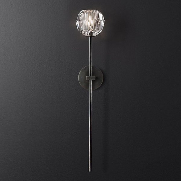 Бра Boule de Cristal Long Sconce Black