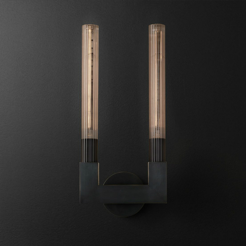 Бра CANNELLE wall lamp DOUBLE Sconces Black