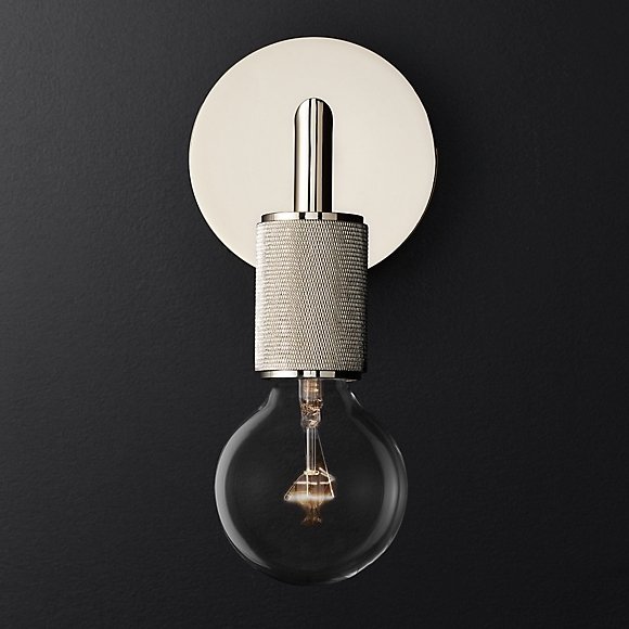 Бра Utilitaire Single Sconce Silver