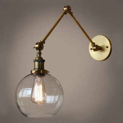 Бра Round Iron Joints Bronze