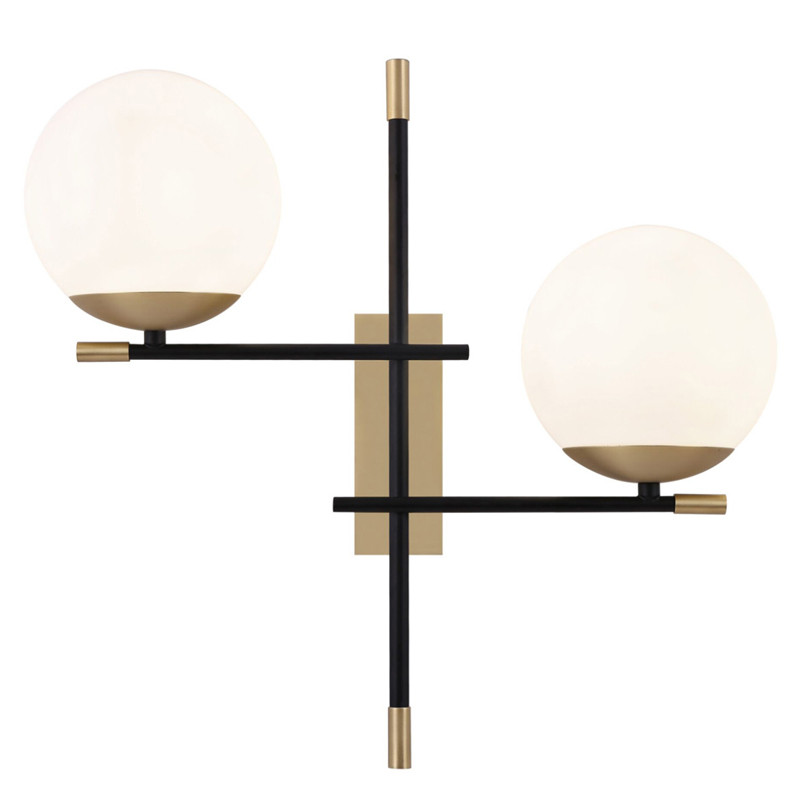 Бра Spike Two Balls Wall Lamp