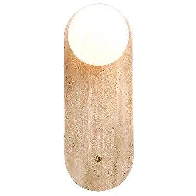 Бра STIAN TRAVERTINE WALL Овал