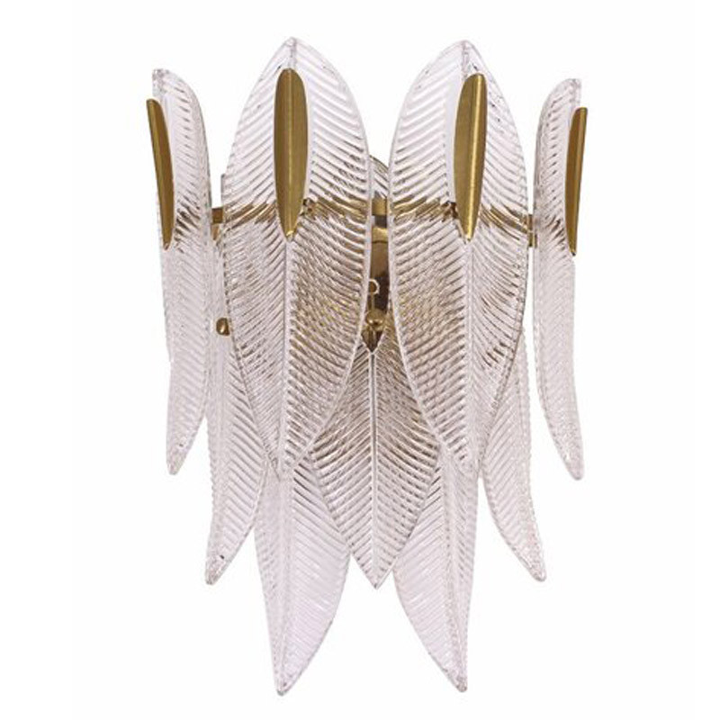 Бра Textured Glass Petals Sconce