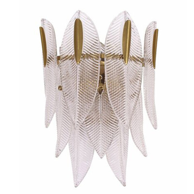 Бра Textured Glass Petals Sconce