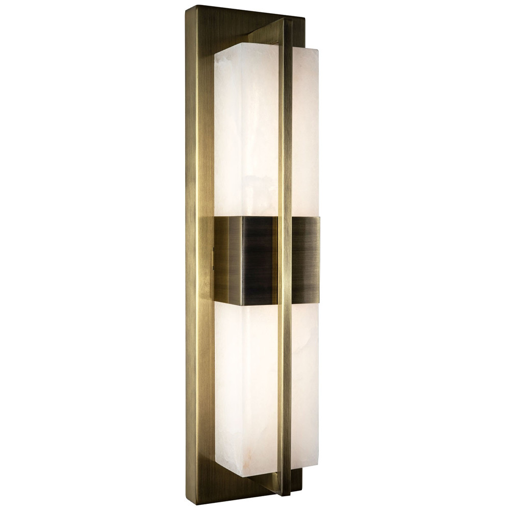 Бра Tommaso Bronze Marble Wall Lamp