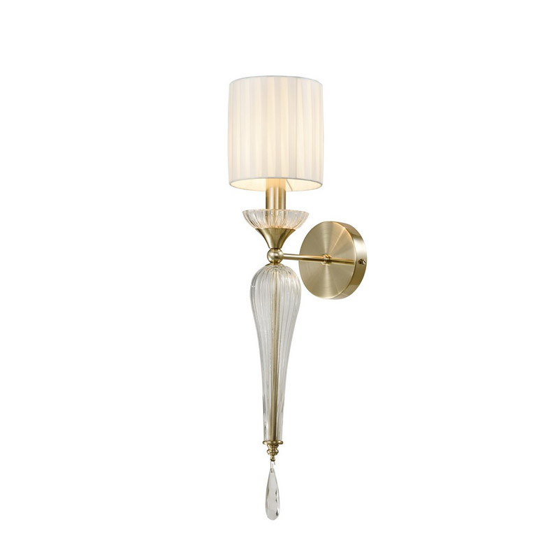Бра Torch Brass с Абажуром