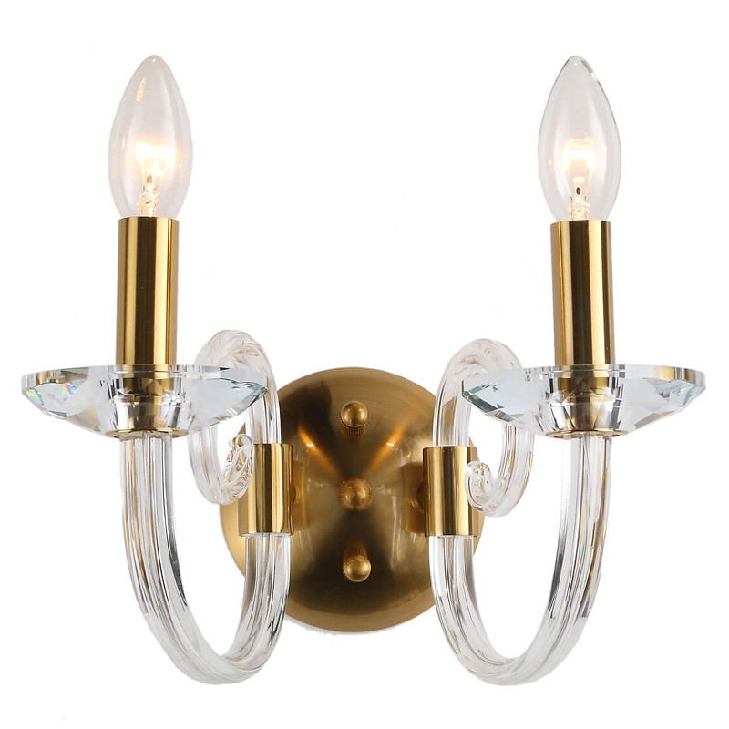 Бра Twisted Glass Candles Wall Lamp