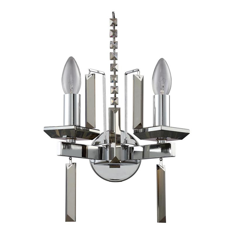 Бра Vivien Crystal Chrome Wall Lamp