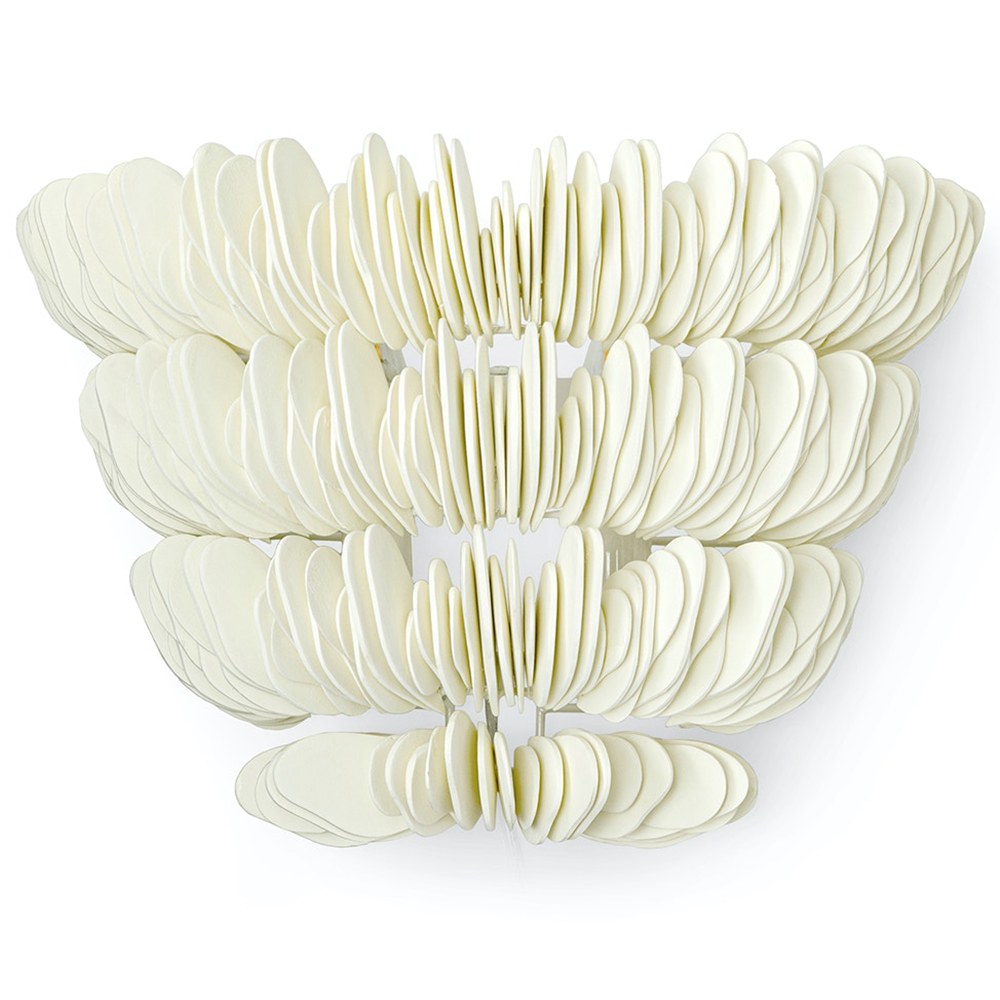 Бра White Bionic Petals Ahha Wall Lamp