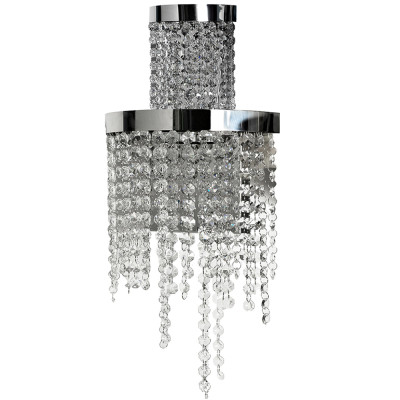Бра двухъярусное с каскадом сияющих кристаллов Shining Waterfall