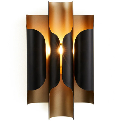 Бра из металла Dolton Wall Lamp Black