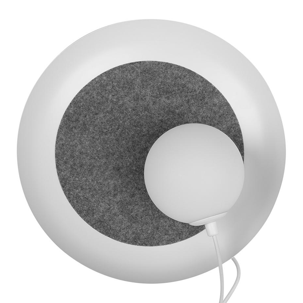 Бра круглое с белым матовым плафоном шарообразной формы Margott Lighting