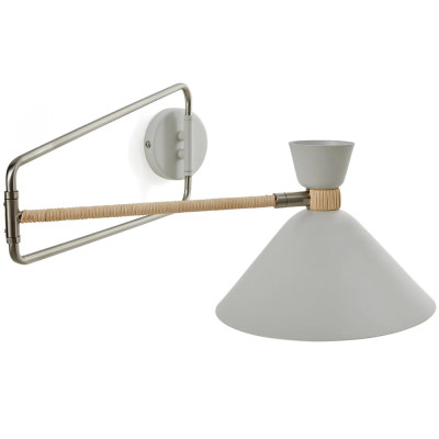 Бра на шарнире Davy Rattan Wall Lamp