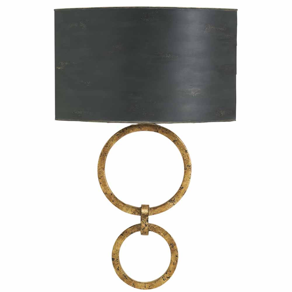 Бра настенное с каркасом из колец Rings of Saturn