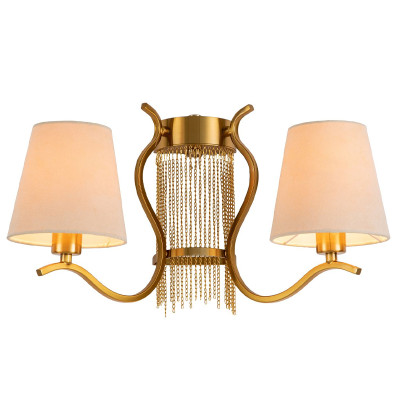 Бра с абажурами из велюровой ткани Gracy