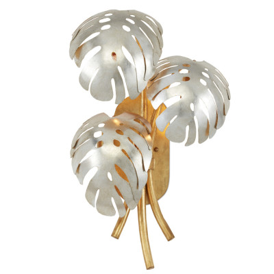 Бра с абажуром в виде из тропических листьев Tropical Leaves Monstera