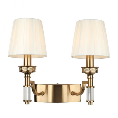 Бра с абажуром на 2 лампы Brolevbrus Бронза