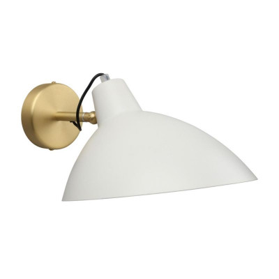 Бра с белым матовым плафоном Retro Light