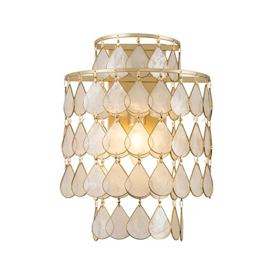 Бра с декором из натуральной морской ракушки Iridescent Light