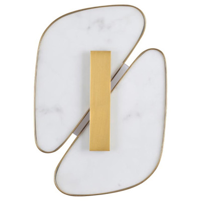 Бра с мраморными вставками Marble Plates