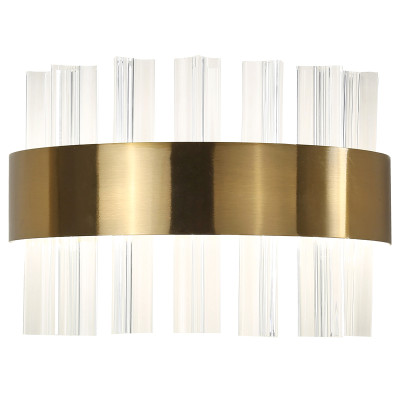 Бра с плафоном из объемного стеклянного декора Luxxu