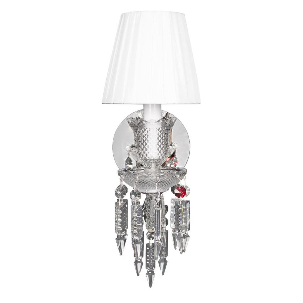 Бра с плиссированным абажуром и декоративными подвесками Lustre Reverie