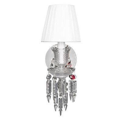 Бра с плиссированным абажуром и декоративными подвесками Lustre Reverie