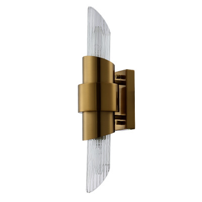 Бра с прозрачным плафоном цилиндрической формы Luxxu Modern Design