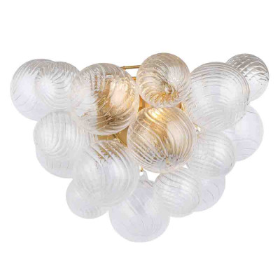 Бра с рельефными стеклянными шарами Berries Chandelier