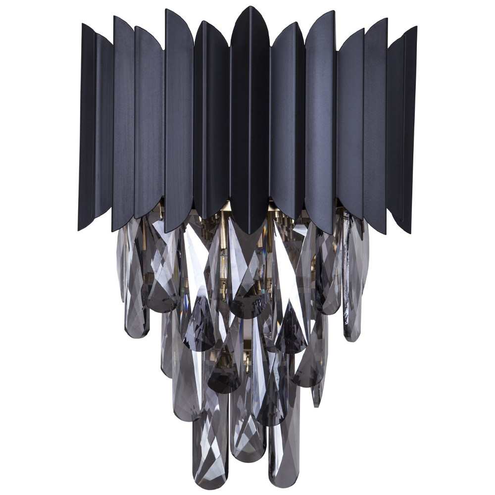 Бра с хрустальными подвесками Blake Metal Crystal Wall Lamp