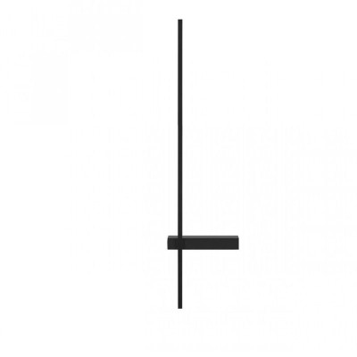 Бра светодиодное Trumpet Tube Black bottom