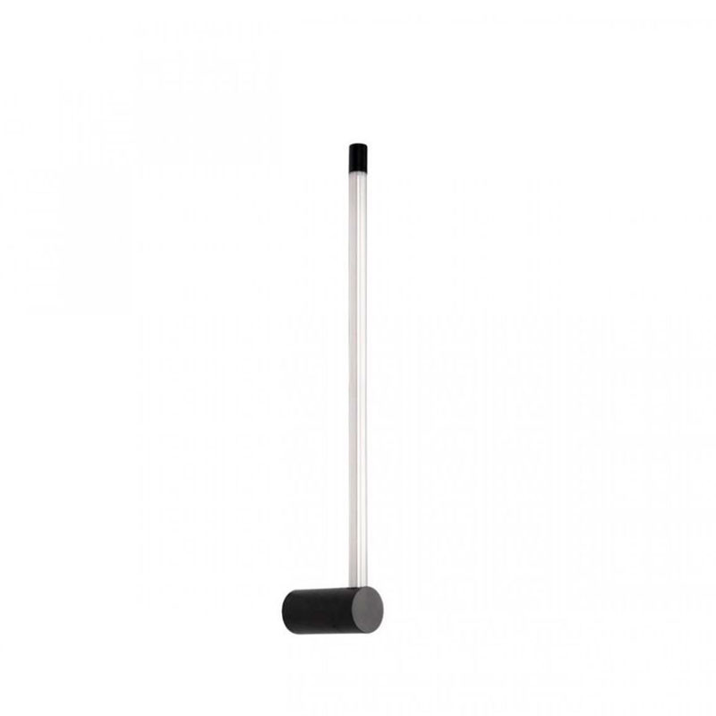Бра светодиодное Trumpet Tube Black White bottom