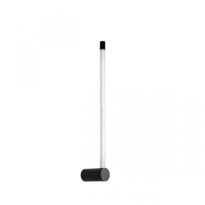 Бра светодиодное Trumpet Tube Black White bottom