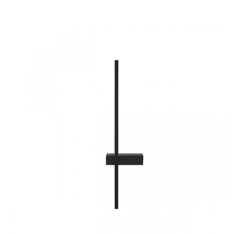 Бра светодиодное Trumpet Tube Fully Black 60 см