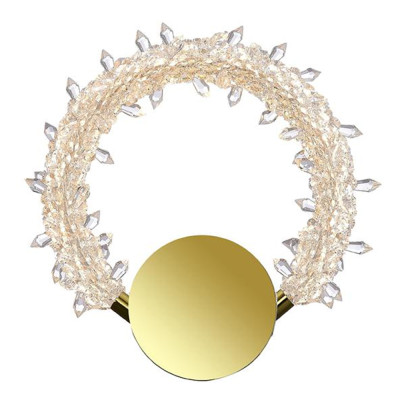 Бра светодиодное в виде хрустального венка Crystal Wreath