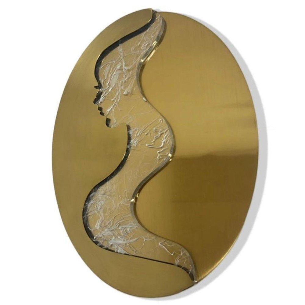 Бра светодиодное овальное в виде образа девушки Gaze of Light