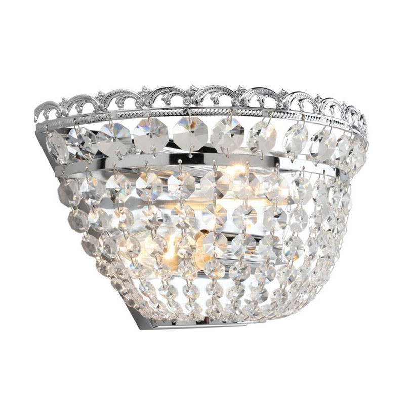 Бра Хрустальное Agava Chrome