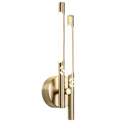 Бра Цвета золота Glowing Flute Double