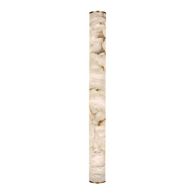 Бра цилиндрической формы из натурального алебастра Alabaster Geometry