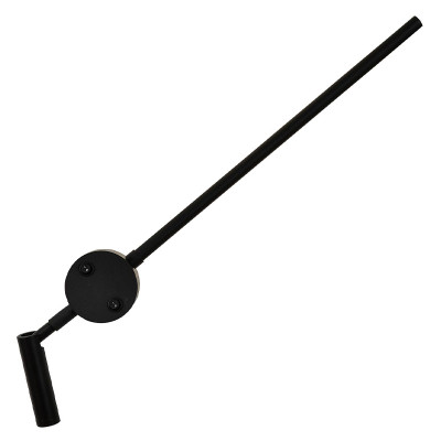 Бра черного цвета Clockhand 65 см