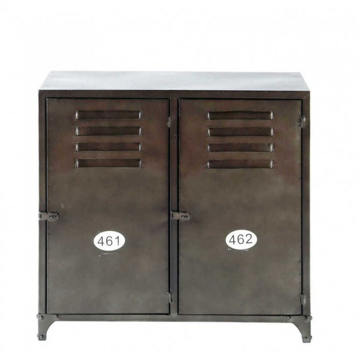 Буфет в стиле Лофт Industrial Rust Metal Wyne Chest