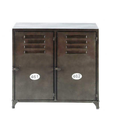 Буфет в стиле Лофт Industrial Rust Metal Wyne Chest